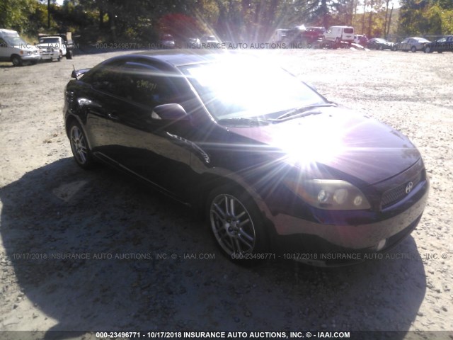 JTKDE167680230286 - 2008 TOYOTA SCION TC 紫色 照片 1