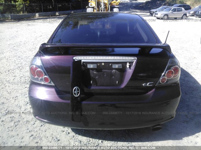 JTKDE167680230286 - 2008 TOYOTA SCION TC 紫色 照片 6