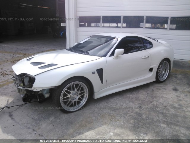 JT2JA82J9R0023000 - 1994 TOYOTA SUPRA SPORT ROOF WHITE photo 2