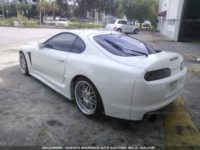 JT2JA82J9R0023000 - 1994 TOYOTA SUPRA SPORT ROOF WHITE photo 3