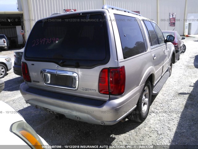 5LMEU27R72LJ08023 - 2002 LINCOLN NAVIGATOR BROWN photo 4