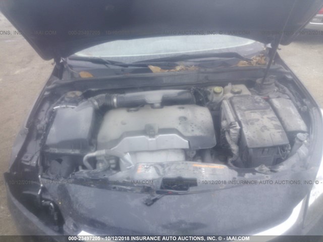 1G11C5SL6EF278625 - 2014 CHEVROLET MALIBU 1LT BLACK photo 10