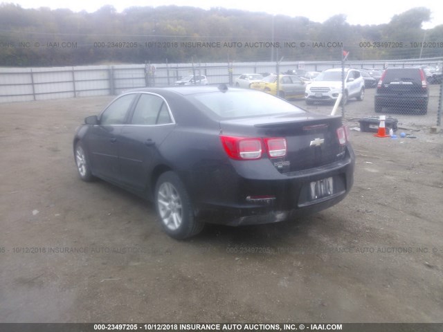 1G11C5SL6EF278625 - 2014 CHEVROLET MALIBU 1LT BLACK photo 3