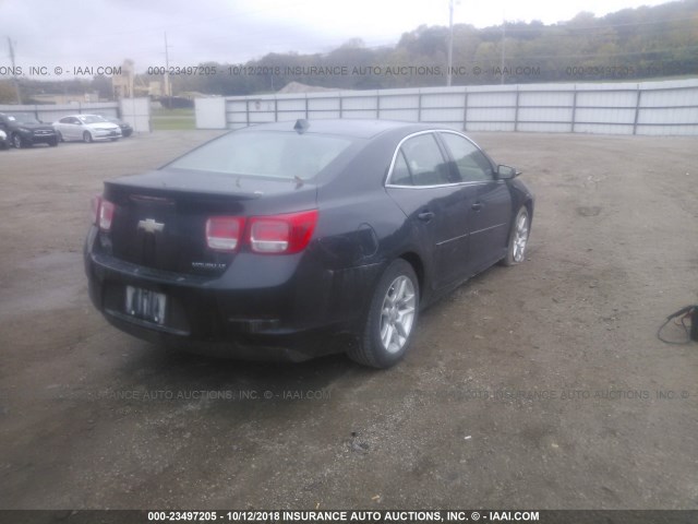 1G11C5SL6EF278625 - 2014 CHEVROLET MALIBU 1LT BLACK photo 4
