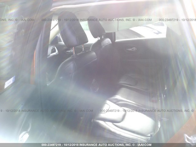 1C4PJMBS1FW587834 - 2015 JEEP CHEROKEE TRAILHAWK 橙色 照片 8