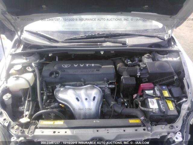 JTKDE3B74A0305462 - 2010 TOYOTA SCION TC 银色 照片 10