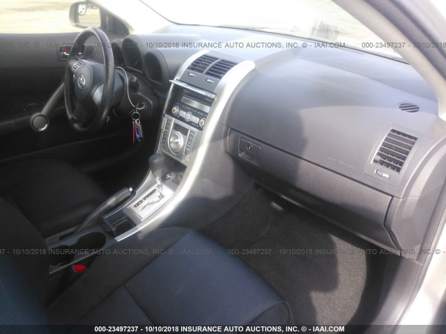 JTKDE3B74A0305462 - 2010 TOYOTA SCION TC 银色 照片 5