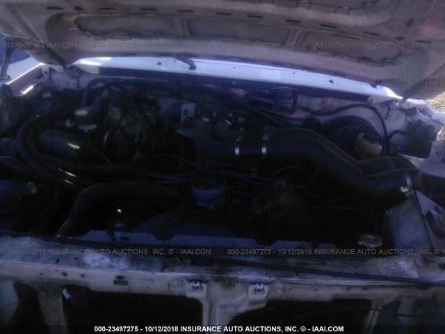 1FTHF36G3VEB41369 - 1997 FORD F350 WHITE photo 10