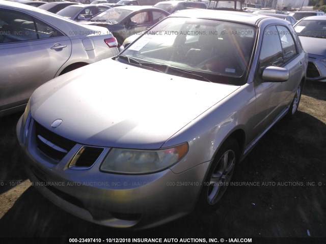 JF4GG61635H054023 - 2005 SAAB 9-2 LINEAR SILVER photo 2