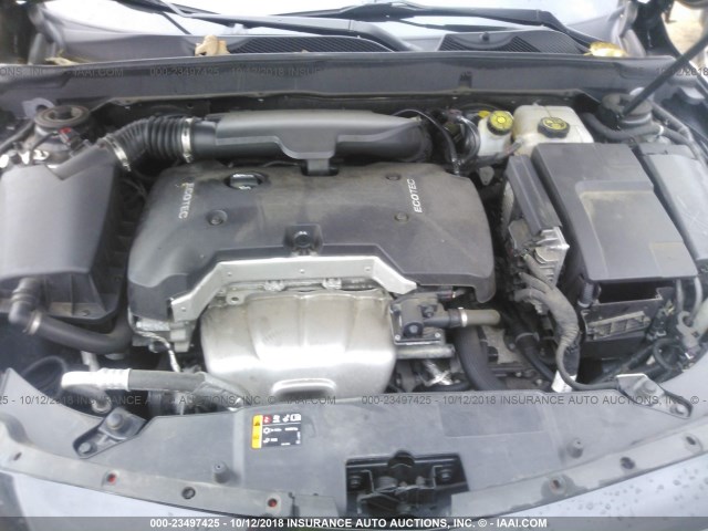 1G11B5SA5DF182078 - 2013 CHEVROLET MALIBU LS შავი ფოტო 10