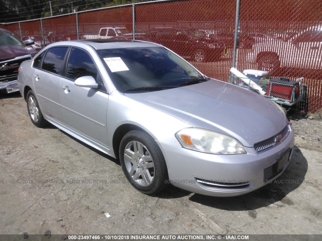 2G1WB5E39E1116693 - 2014 CHEVROLET IMPALA LIMITED LT SILVER photo 1