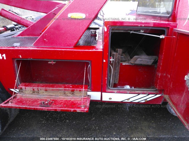 1FDAF56F12EB18572 - 2002 FORD F550 SUPER DUTY RED photo 7