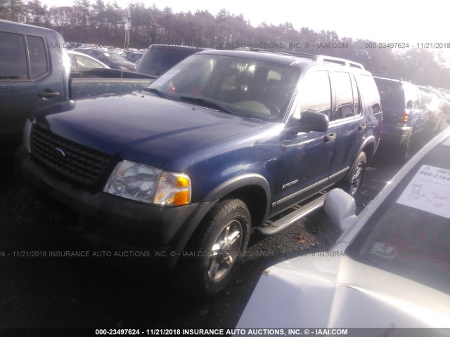 1FMZU72K04UB29451 - 2004 FORD EXPLORER XLS/XLS SPORT BLUE photo 2