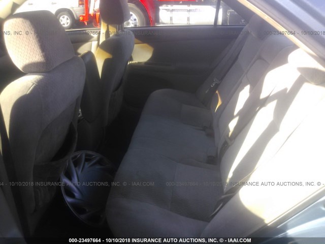 4T1BE32K04U801516 - 2004 TOYOTA CAMRY LE/XLE/SE BLUE photo 8