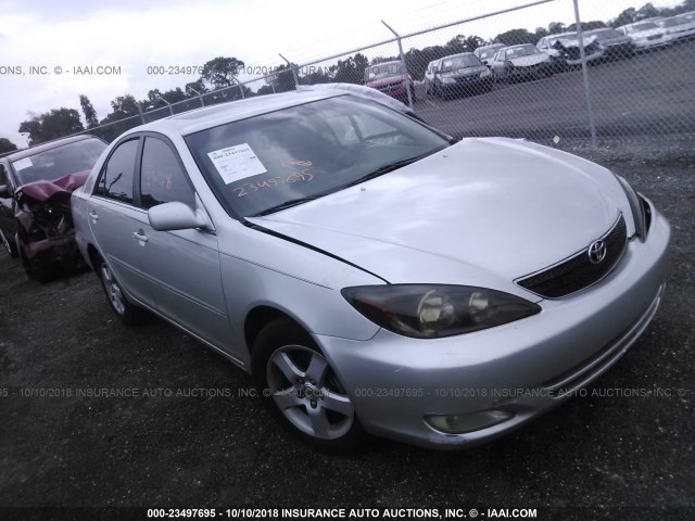 4T1BE30K94U889873 - 2004 TOYOTA CAMRY LE/XLE/SE SILVER photo 1