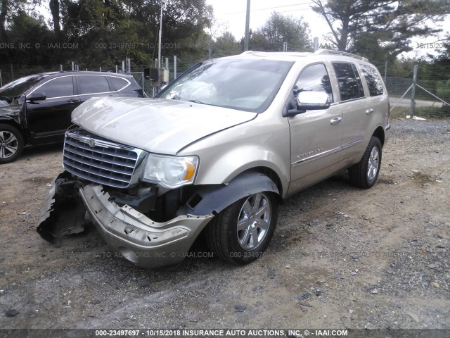 1A8HX58P99F715939 - 2009 CHRYSLER ASPEN LIMITED GOLD photo 2