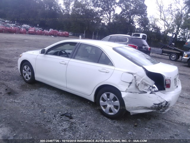 4T1BE46K67U666191 - 2007 TOYOTA CAMRY NEW GENERAT CE/LE/XLE/SE WHITE photo 3