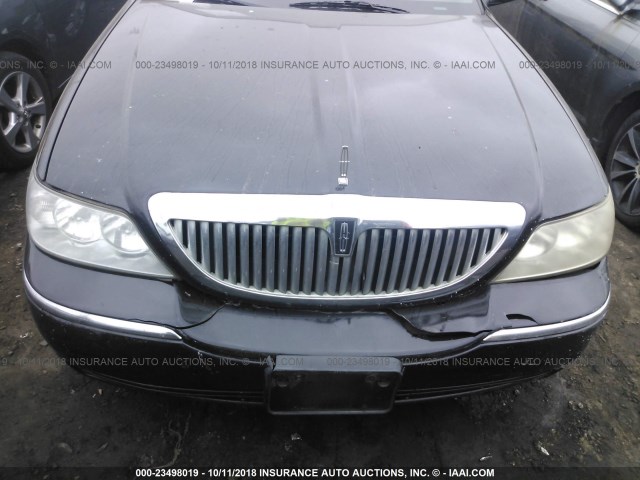 2LNBL8EV8AX616840 - 2010 LINCOLN TOWN CAR EXECUTIVE L BLACK photo 6