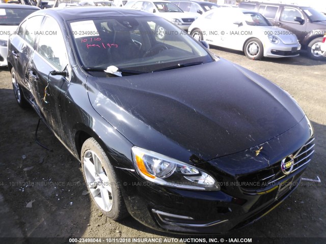 YV140MFK8F1342021 - 2015 VOLVO S60 PREMIER BLACK photo 1