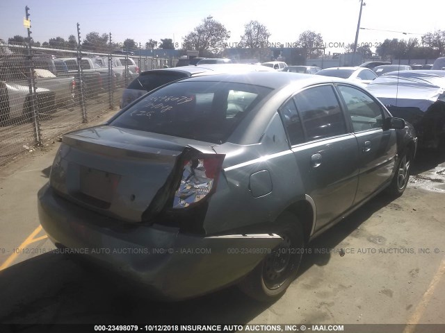 1G8AJ52FX4Z128113 - 2004 SATURN ION LEVEL 2 灰色 照片 4