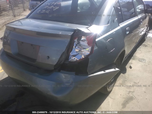 1G8AJ52FX4Z128113 - 2004 SATURN ION LEVEL 2 灰色 照片 6