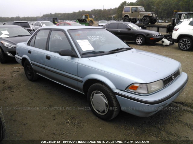 2T1AE94AXMC074390 - 1991 TOYOTA COROLLA DLX Light Blue photo 1