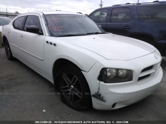 2B3KA43RX7H677880 - 2007 DODGE CHARGER SE/SXT WHITE photo 1