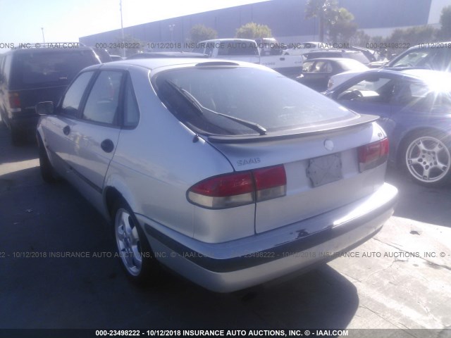 YS3DF58N1X2070675 - 1999 SAAB 9-3 SE SILVER photo 3