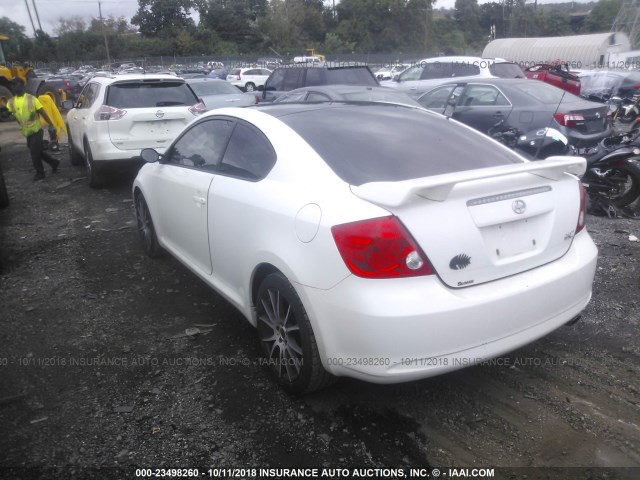 JTKDE177550014357 - 2005 TOYOTA SCION TC 白色 照片 3