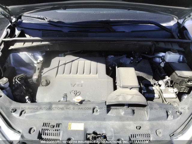 5TDZKRFH1GS173407 - 2016 TOYOTA HIGHLANDER LE/LE PLUS GRAY photo 10