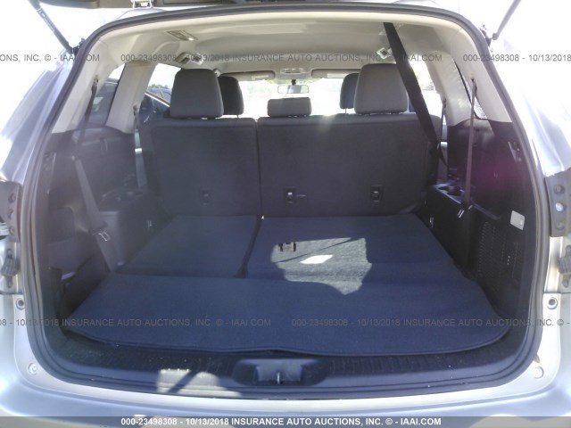 5TDZKRFH1GS173407 - 2016 TOYOTA HIGHLANDER LE/LE PLUS GRAY photo 8