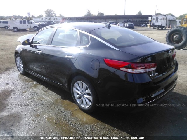 5XXGT4L36JG264228 - 2018 KIA OPTIMA LX/S BLACK photo 3