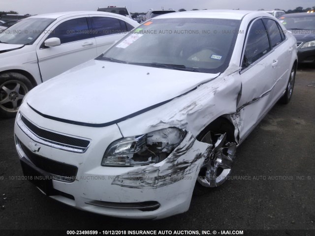 1G1ZH57B59F231726 - 2009 CHEVROLET MALIBU 1LT WHITE photo 6