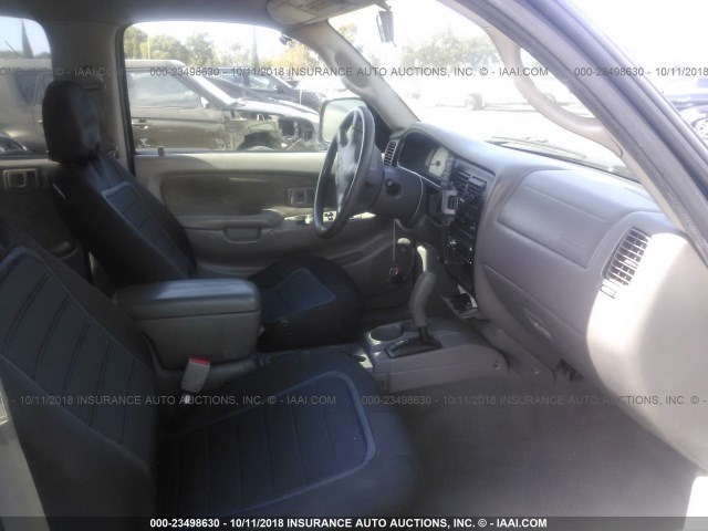 5TEGM92N54Z454332 - 2004 TOYOTA TACOMA DOUBLE CAB PRERUNNER BLACK photo 5