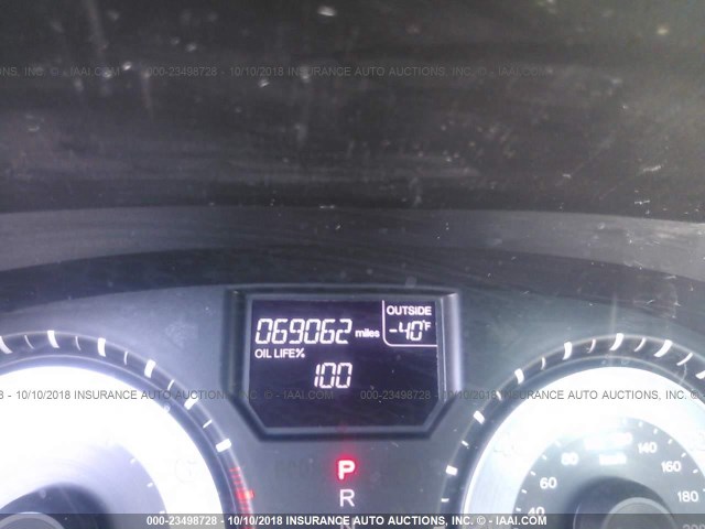 5FNRL5H60DB004786 - 2013 HONDA ODYSSEY EXL Gris foto 7