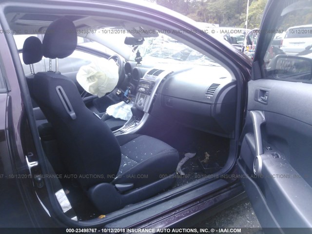 JTKDE167680233673 - 2008 TOYOTA SCION TC 紫色 照片 5