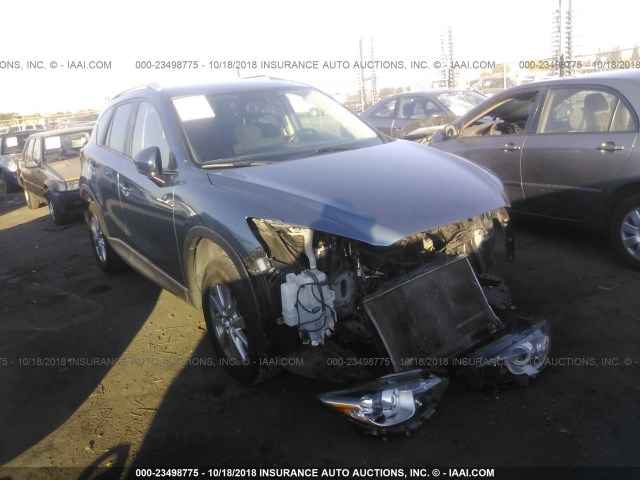 JM3KE2CY3E0402844 - 2014 MAZDA CX-5 TOURING Синий фото 1