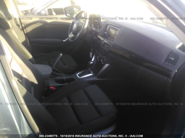 JM3KE2CY3E0402844 - 2014 MAZDA CX-5 TOURING Синий фото 5
