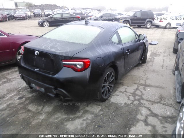 JF1ZNAA14H8704808 - 2017 TOYOTA 86 SPECIAL EDITION BLACK photo 4