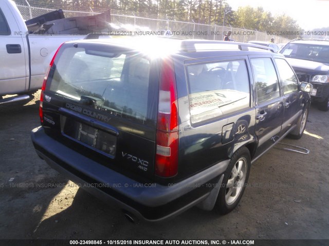 YV1LZ56DXY2711287 - 2000 VOLVO V70 XC/SE BLUE photo 4