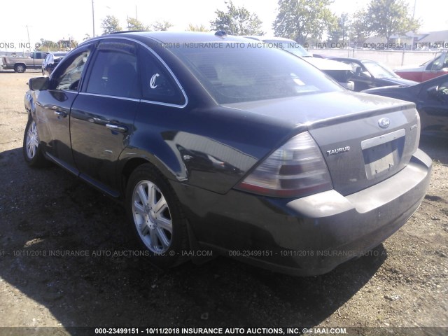 1FAHP25WX8G145594 - 2008 FORD TAURUS LIMITED GRAY photo 3