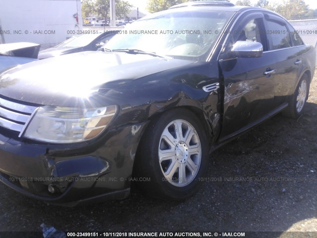 1FAHP25WX8G145594 - 2008 FORD TAURUS LIMITED GRAY photo 6