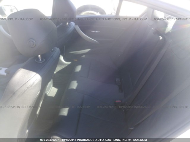 WBA3C3G59ENS67247 - 2014 BMW 320 I/XDRIVE WHITE photo 8