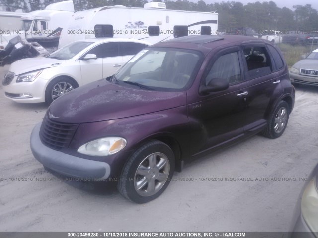 3C8FY68B52T334833 - 2002 CHRYSLER PT CRUISER LIMITED/DREAM CRUISER PURPLE photo 2