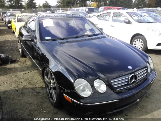 WDBPJ75J4YA003784 - 2000 MERCEDES-BENZ CL 500 BLACK photo 1