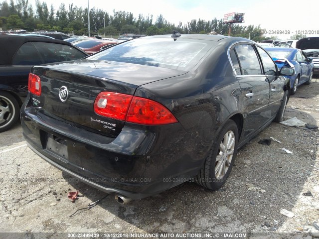 1G4HC5EM6AU134858 - 2010 BUICK LUCERNE CXL BLACK photo 4