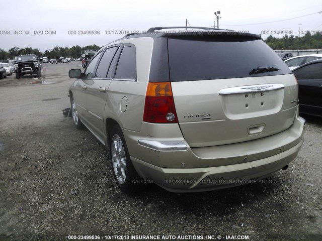 2A8GF78406R620738 - 2006 CHRYSLER PACIFICA LIMITED Champagne photo 3
