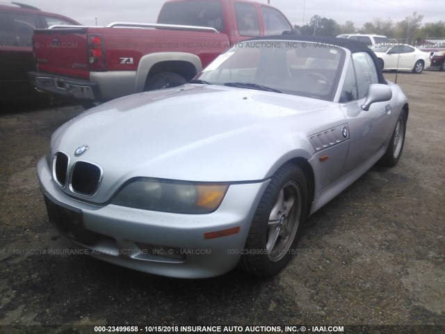 4USCH7320TLB72105 - 1996 BMW Z3 1.9 SILVER photo 2