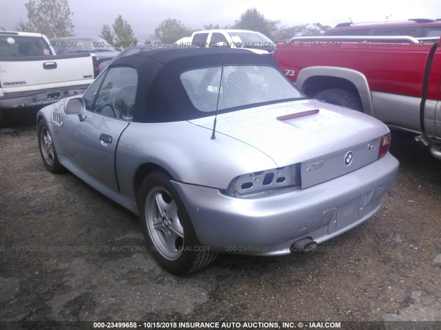4USCH7320TLB72105 - 1996 BMW Z3 1.9 SILVER photo 3