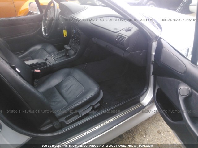4USCH7320TLB72105 - 1996 BMW Z3 1.9 SILVER photo 5